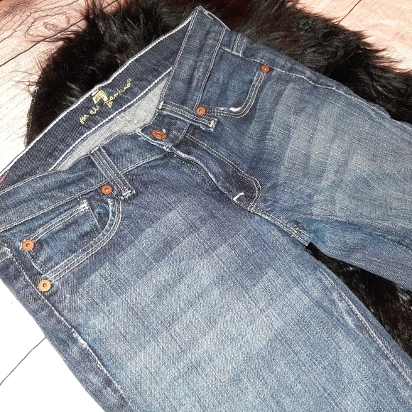 7 For All Mankind Straight Leg Jeans - Picture 13 of 13